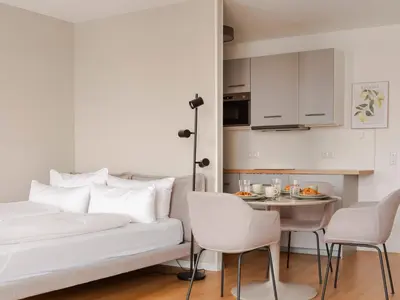 Grundriss der Unterkunft Modernes Studio Apartment Berlin Mitte