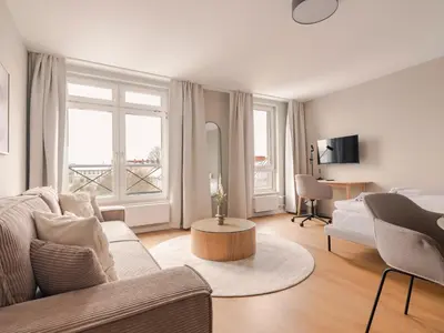 Grundriss der Unterkunft Modernes Studio Apartment Berlin Mitte