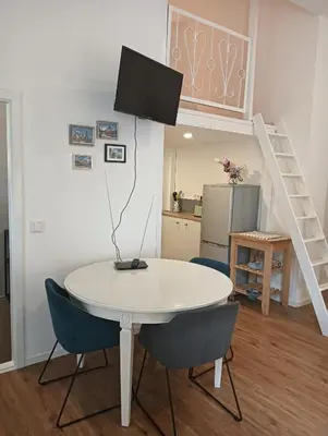 Küche/Küchenzeile in der Unterkunft Studio Apartments Alfred A1