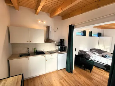 Grundriss der Unterkunft Kleines aber feines Apartment für zwei