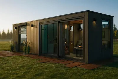 Ein Garten an der Unterkunft Caravanserei Resort Oberhavel