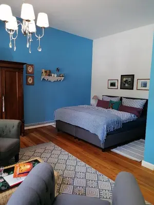 Ein Bett oder Betten in einem Zimmer der Unterkunft Bed&Breakfast Wagner 