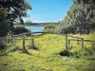 Naturlandschaft in der Nähe des Ferienhauses