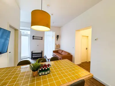 Ein Bett oder Betten in einem Zimmer der Unterkunft Great 4-room apartment in Prenzlauer Berg