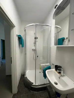 Ein Badezimmer in der Unterkunft La Maisonnette - le petit appart