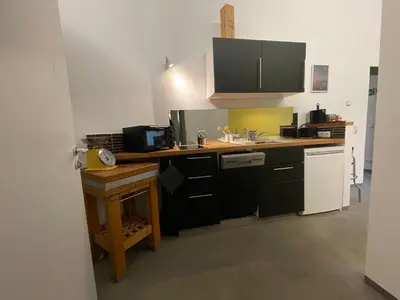 Küche/Küchenzeile in der Unterkunft La Maisonnette - le petit appart