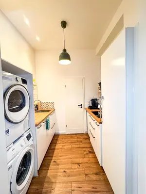 Küche/Küchenzeile in der Unterkunft Great 1-room apartment in Prenzlauer Berg