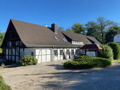 Das Gebäude in dem sich das Hotel befindet