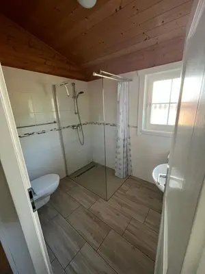 Ein Badezimmer in der Unterkunft Silence-Lodge