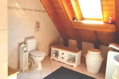 Ein Badezimmer in der Unterkunft Vacation near Berlin