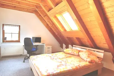 Ein Bett oder Betten in einem Zimmer der Unterkunft Vacation near Berlin