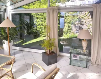 Ein Garten an der Unterkunft Apartment with terrace