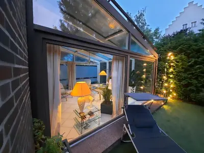 Ein Garten an der Unterkunft Apartment with terrace
