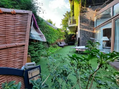 Ein Garten an der Unterkunft Apartment with terrace