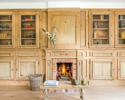 Die Bibliothek im Ferienhaus