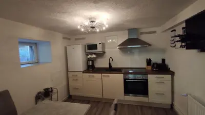 Küche/Küchenzeile in der Unterkunft Ferienwohnung, Apartment, Pension - Berlin Neuenhagen