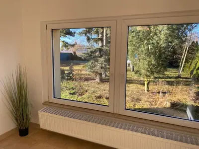 Ein Garten an der Unterkunft Beetzseeperle