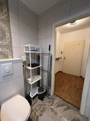 Ein Badezimmer in der Unterkunft LuxusCityApartment