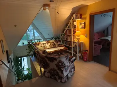 Ein Bett oder Betten in einem Zimmer der Unterkunft Krämer-Bude
