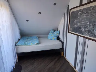 Ein Bett oder Betten in einem Zimmer der Unterkunft Krämer-Bude