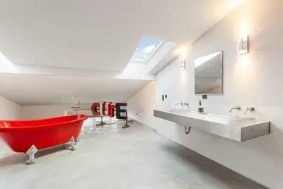 Ein Badezimmer in der Unterkunft LOFT in Ribbeck