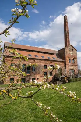 Ein Garten an der Unterkunft LOFT in Ribbeck