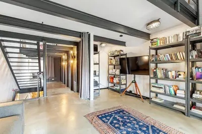 TV/Unterhaltungsangebot in der Unterkunft LOFT in Ribbeck