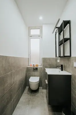 Ein Badezimmer in der Unterkunft Gaudyhouse