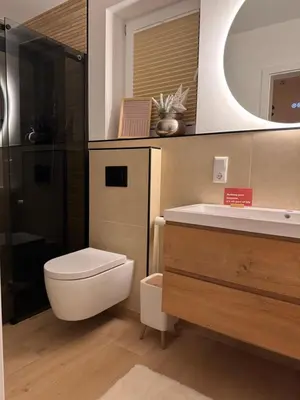 Ein Badezimmer in der Unterkunft Zeile Zwei - Kloster Zinna