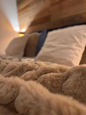Ein Bett oder Betten in einem Zimmer der Unterkunft Zeile Zwei - Kloster Zinna
