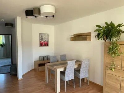 Ein Sitzbereich in der Unterkunft Gemütliche 2-Zimmerwohnung