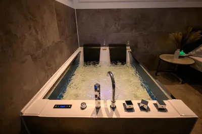 Grundriss der Unterkunft Apartment & Spa PRIVATE HOT TUB Central Berlin