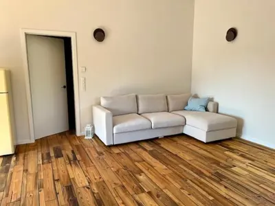 Ein Sitzbereich in der Unterkunft okoTime - Studio mit Dachterrasse