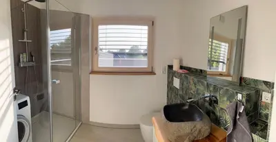Küche/Küchenzeile in der Unterkunft okoTime - Studio mit Dachterrasse