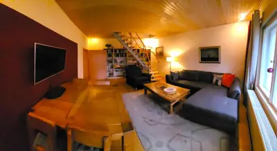 TV/Unterhaltungsangebot in der Unterkunft Ferienhaus Eichwalde