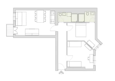 Grundriss der Unterkunft Mooeve Boxi Big Apartments