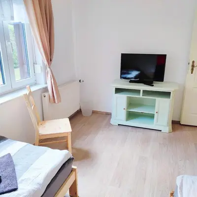 TV/Unterhaltungsangebot in der Unterkunft Ferienwohnung im Grünen Senzig