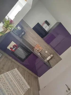 Ein Sitzbereich in der Unterkunft Rotes Haus