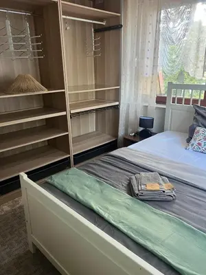 Ein Bett oder Betten in einem Zimmer der Unterkunft Light-flooded 3-room apartment with balcony