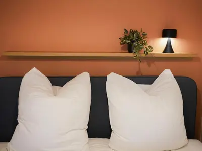 Ein Sitzbereich in der Unterkunft Cozy studio 15 minutes from Bad Saarow thermal bath