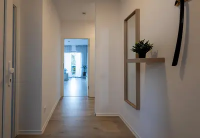 Grundriss der Unterkunft Stilvolle & zentrale Ferienwohnung in Oranienburg