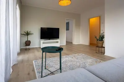 TV/Unterhaltungsangebot in der Unterkunft Stilvolle & zentrale Ferienwohnung in Oranienburg