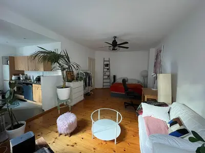 Küche/Küchenzeile in der Unterkunft Cozy Berlin Studio in Prenzlauer Berg