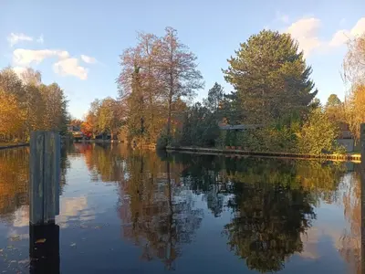 Naturlandschaft in der Nähe des Ferienhauses