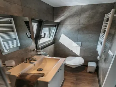 Ein Badezimmer in der Unterkunft Havel River Houseboat
