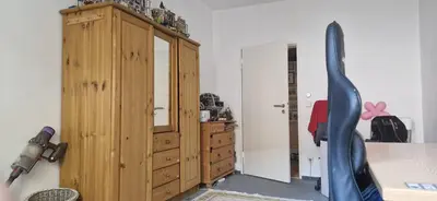 Grundriss der Unterkunft Tripplezimmer mit Garten, Kicker und Grill