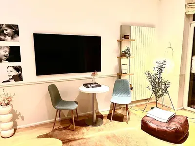 TV/Unterhaltungsangebot in der Unterkunft Elegantes City-Apartment mit Berliner Flair in Friedenau