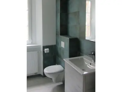 Ein Badezimmer in der Unterkunft Villa Vogelweide