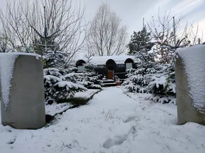 Igluhut im Winter