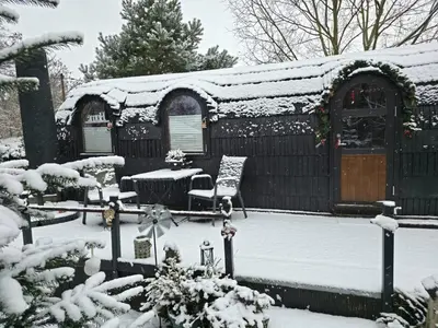 Igluhut im Winter
